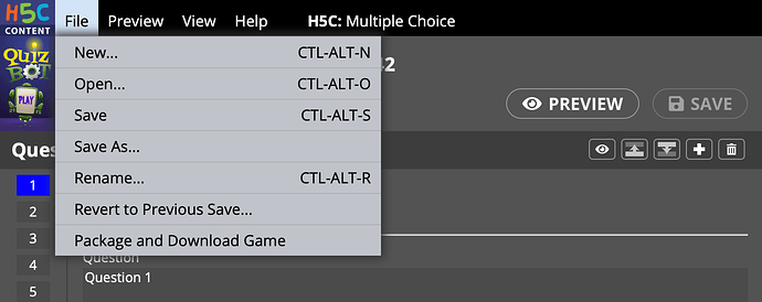 H5C_File_Menu